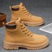 Martin 2025 New Autumn Men's Outdoor Hiking Wear-resistant Casual Sports Versatile Yellow Boots_vogvips.com