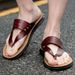 Men’s Shoes Men's Slippers New Flip Flops Flip Flops Beach Sandals Large Size Men's Shoes_vogvips.com