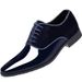 Formal Business Leather Lightweight Trendy Men's Single Low-top British Pointed Toe Wedding Groom Shoes_vogvips.com