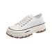 Canvas Shoes For Women 2023 New Comfortable Student High-Value Campus Trendy Spring And Autumn Casual Popular Sneakers_vogvips.com