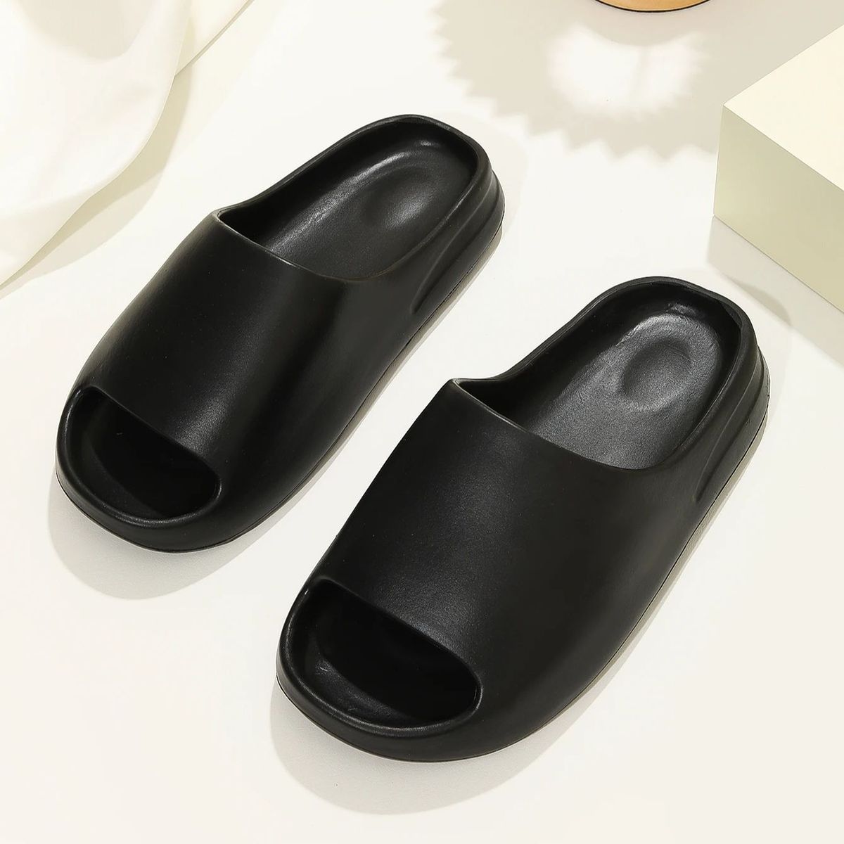 Couple Coconut Slippers For Men And Women, Large Size, Yezzy Slippers, Couple Slippers For Home And Outdoor Wear, Dual-Use Non-Slip_vogvips.com