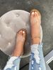 2025 Flat Bottomed Casual Leopard Print One-piece Rhinestone Women's Cool Slippers Plus Size_vogvips.com