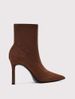 Short Boots Women's High Heel Autumn Winter Black Versatile Pointed Thin Heel Elastic Skinny Boots_vogvips.com