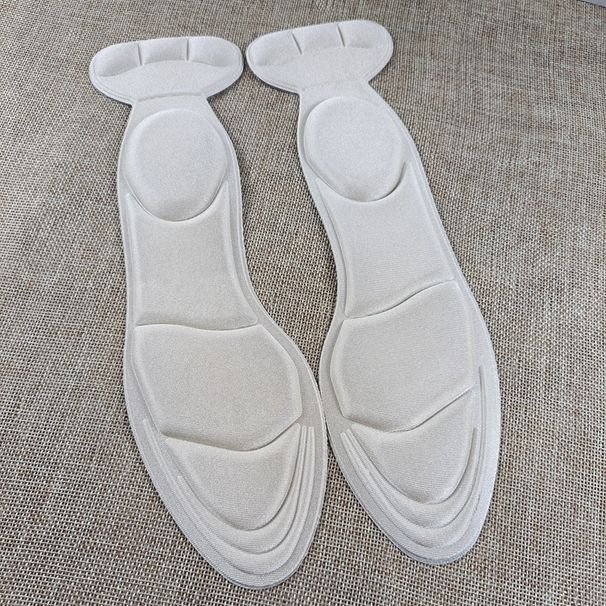 Cuttable High Heel Insole 4D Summer Thick Breathable Female Anti Slip Massage Two In One Insole Shoe Adjustment Heel Sticker_vogvips.com