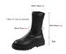 Women's Stretch Over Knee High Boots, Chunky Heel Riding Boots, Slimming Tall Boots For Petite, Round Toe Casual Winter Boots_vogvips.com