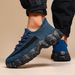Men’s Shoes Large Size Sports Men's Shoes Breathable Flying Knit Socks Shoes Lace Up Large Size Casual Running_vogvips.com