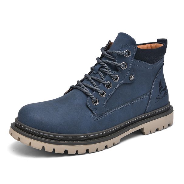 Handmade Men Boots Ankle Winter Leather Shoes Autumn Outdoor Hiking Boots Sneakers Hombres Botas High Top Footwear Anti_vogvips.com