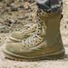 Men’s Shoes Autumn Outdoor Sharp Blade Ultra Light Martin Combat Boots Men's High Top Hiking Shoes Hiking Training Boots Tactical Hiking Boots_vogvips.com