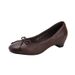 In Stock Soft Leather Shallow Mouth Single Shoes For Women, French Style Low Heel Commuting Bow Mary Jane Evening_vogvips.com