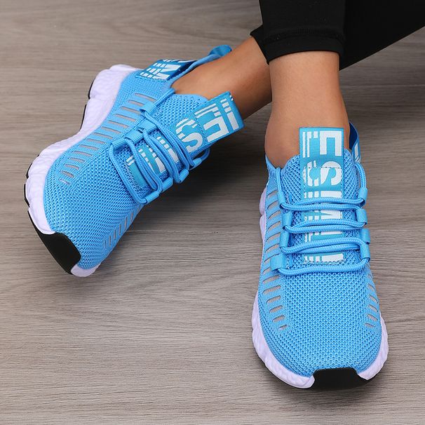 Women's Platform Sports With Fashionable Trendy Design Breathable Comfortable Outdoor Hiking Walking Casual Shoes_vogvips.com