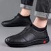 European Warm Series Men's Winter With Fleece Lining, Waterproof Cotton Leather Shoes For Men_vogvips.com
