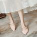 Summer New, With Toe Cover, Low Top Cool Drag, Fairy With Short Skirt, Fashion Flats_vogvips.com