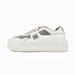 Authentic Product 1:1 Copy Genuine Leather Studded Thick-Soled Height-Increasing Sneakers For Women In Rose Red, Casual Fashionable Sports Platform_vogvips.com