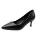 MTX 555-8 Nude High Heels Women Thin Heel 2025 Spring Summer French Style Soft Leather Pointed Toe Elegant Professional Work_vogvips.com