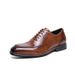 Suitable For All Seasons Leather Size 38-45 Casual Men's Trendy Business Formal British Style Youth Brogue Shoes_vogvips.com