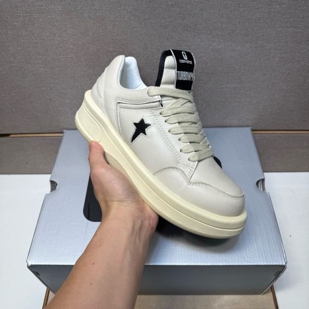 2025 Summer Stylish Men's Hot-Selling Versatile Genuine Leather High-Top Black And White Thick-Soled Height-Increasing_vogvips.com