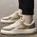 Men's Shoes British Tooling Shoes Soft-soled Breathable Sneakers Retro Casual Board Shoes_vogvips.com