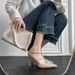 High Heeled Sandals For Women In The Summer Of 2025, Versatile And Elegant. Bare Color, Pointed, Straight Buckle Strap_vogvips.com
