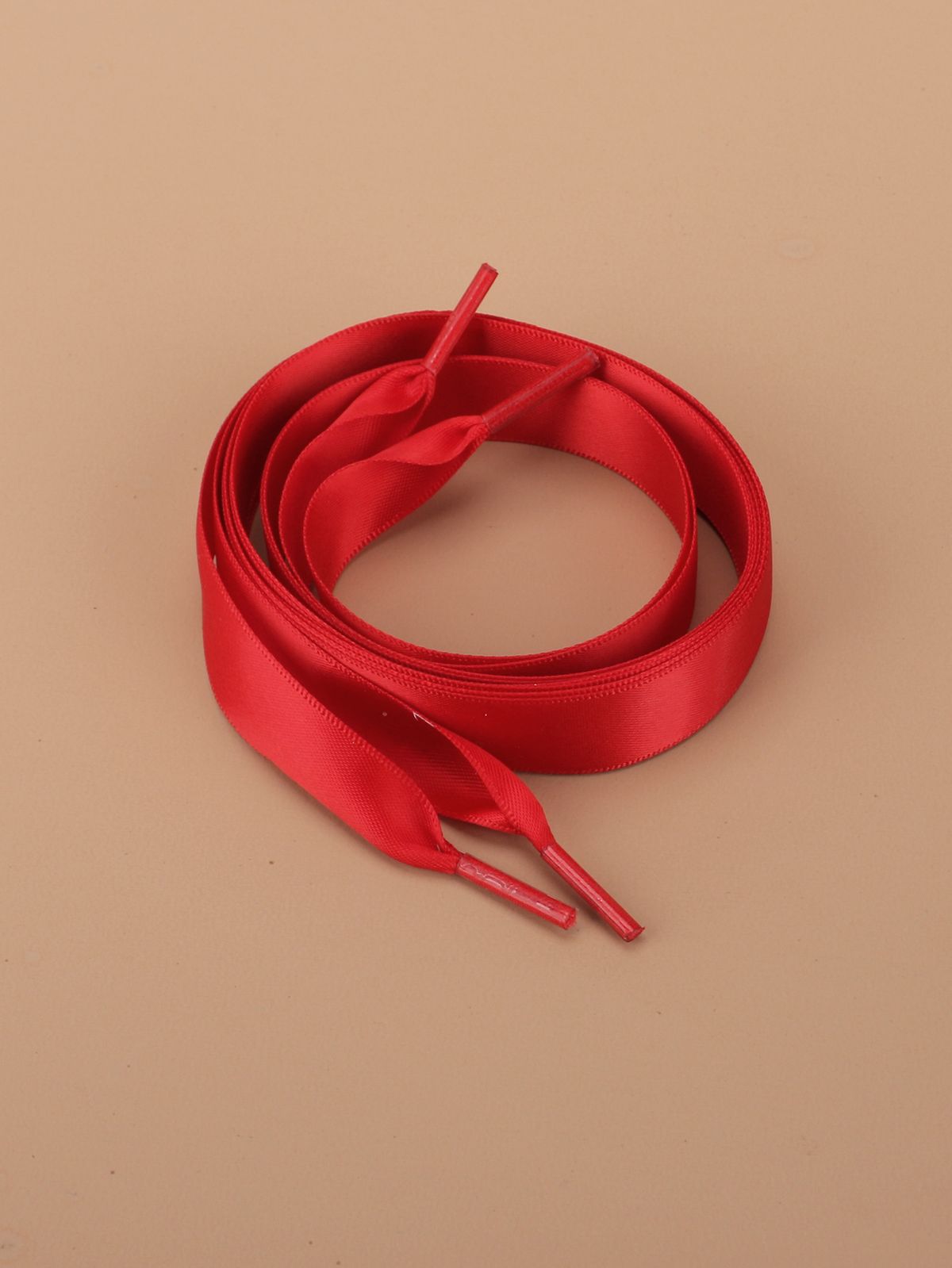 Shoe Accessories faced polyester satin smooth lace silk satin wide flat webbing shoelaces_vogvips.com
