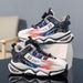 Fleece Sports Casual Shoes Rotating Button Thick Sole Boys And Girls Trendy Shoes_vogvips.com