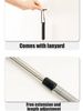 Extra Long Handled Shoe Horn (Adjustable16.14-30.71 Inches) - Metal Shoehorn For Men And Women- Large Standing Reach Assist For Seniors,Shoe Spoon,_vogvips.com
