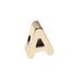 Electroplated Rose Gold Three-dimensional Alphabet Jewelry Accessories Alphabet Shoe Flower Bracelet Handmade DIY Shoe Buckle_vogvips.com