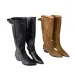 Autumn And Winter Retro Belt Buckle Not Over Knee High Boots_vogvips.com