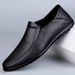 Unbeatable Quality Italian New Bean Shoes: Genuine Lazy With Sole And Soft Face Casual Leather Shoes_vogvips.com
