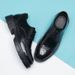 Euro Step Spring And Autumn New Thick-Soled Business Height Increase 6CM Casual Leather Men's Brogue Lace-Up Wedding Shoes_vogvips.com
