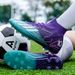 Falcon New High Top Long TF Broken Nail Special Training Shoes Football Men's Edition_vogvips.com