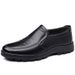 Dad's In Autumn Winter With Plush Warm Leather Business Casual Shoes, One Foot Leather, Extra Large Size For Middle-aged_vogvips.com