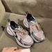 Women's Shoe Thick Bottom Silver Horned King Torre Shoes Women's Lace-up Sports Casual Shoes Increased In Trendy Shoes For Women_vogvips.com
