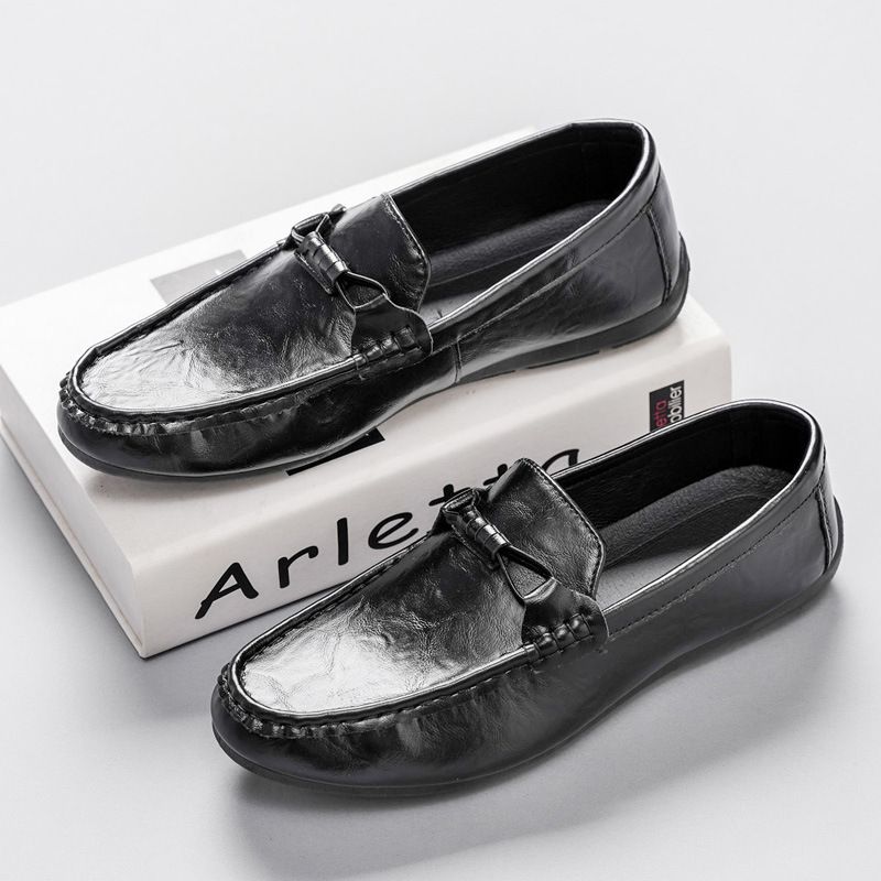 .Men's New Trendy Loafers - Best-selling Casual Leather Shoes, Business-grade High-end Loafers, Live-streaming One-piece Shoes For Men._vogvips.com