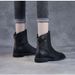 2025 Autumn Winter New Wom's Martin British Style Fashion Versatile Fleece Lined Warm Stylish Slim Short Boots For_vogvips.com