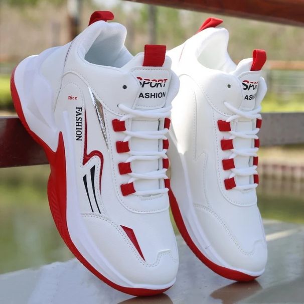 Men's Breathable Sports Basketball Spring Summer Mesh Running Casual Shoes Middle School Students Over Ankle Rubber_vogvips.com