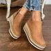 Women's Casual Round Toe Chunky Heel Ankle Boots With Side Zipper - PU Synthetic Leather, Low Cut, Slip-Resistant Rubber Sole_vogvips.com
