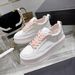 Inspired Platform Sneakers For Women - Chunky Sole Canvas Shoes With Trendy Design_vogvips.com