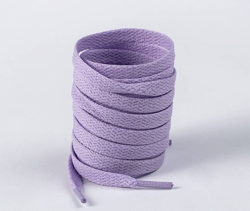 Flat Shoelaces For Sneakers & Casual Shoes - 80/100/120/140/160cm Length, 0.8cm Width - Pure White, Black, Pastel & Vibrant Colors_vogvips.com