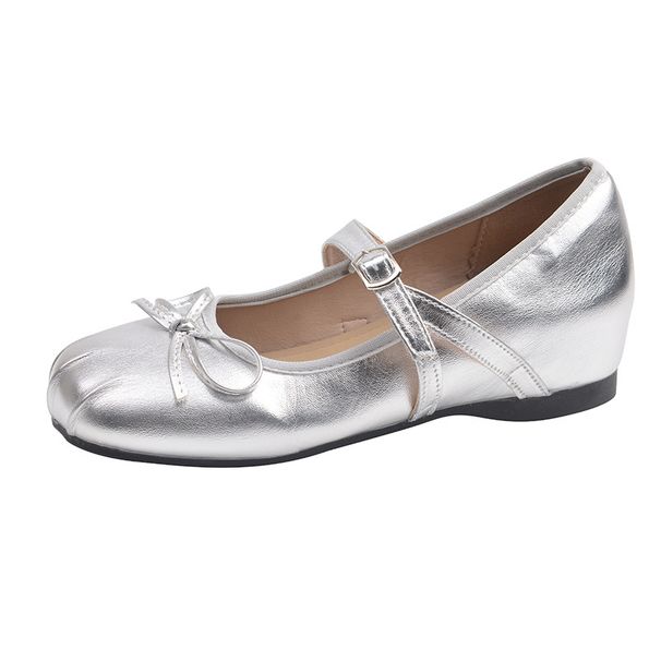 NEW French-style Bow-up High-heeled Mary Jane Women's Shoes With Single Strap And Shallow Toe, Paired With A Skirt And Ballet Flats_vogvips.com