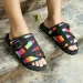 Summer Trendy Brand Couple Men And Women Casual Sandals Fashion Trend Thick Sole Beach Slippers_vogvips.com