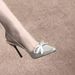 Elegant Style With Pointed Toe Stiletto High Heels, Korean Version, Fairy-like Charm, Closed-toe, Suitable For Dates,_vogvips.com