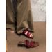 French Retro One-Strap Sandals For Women Summer 2025 New Style Elegant High Heels Slippers_vogvips.com