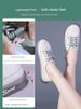 Genuine Leather Soft White 2025 New Women's Sports Casual Tendon Bottom Ladieswear Spring And Autumn Single-Layer Shoes_vogvips.com