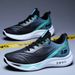 Sports Spring New Item Men's Color Blocked Fashionable Single Shoe Lightweight Breathable Running Shoes_vogvips.com