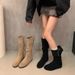 Over-the-Knee Long For Women 2025 Autumn Thin Western Cowboy Chunky Heel Riding Mid-Calf Slouch Boots_vogvips.com