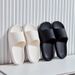 Leather Texture , Summer EVA Lightweight Home Indoor Couple Slippers, Ultra-light Silent Cool Slippers For Men And_vogvips.com