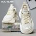 Oulylan Summer New Breathable Mesh Shoes Men's Shoes Versatile Thick Soled Sports Shoes Casual Running Shoes_vogvips.com