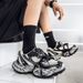 2025 Autumn New Ins Men's Thick Sole Height Increasing Casual Sports Fashion Versatile Trendy Breathable Dad Shoes_vogvips.com
