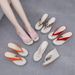 Women’s Shoes 9cm Bohemian Beach Sandals Thick Soled Wedge Heeled Flip Flops Sweet Flip Flops Waterproof Platform Flip Flops_vogvips.com