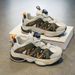 Rotating Button Sports Casual Shoes Thick-sole Boys And Girls Children' Fashion Shoes Four Seasons_vogvips.com